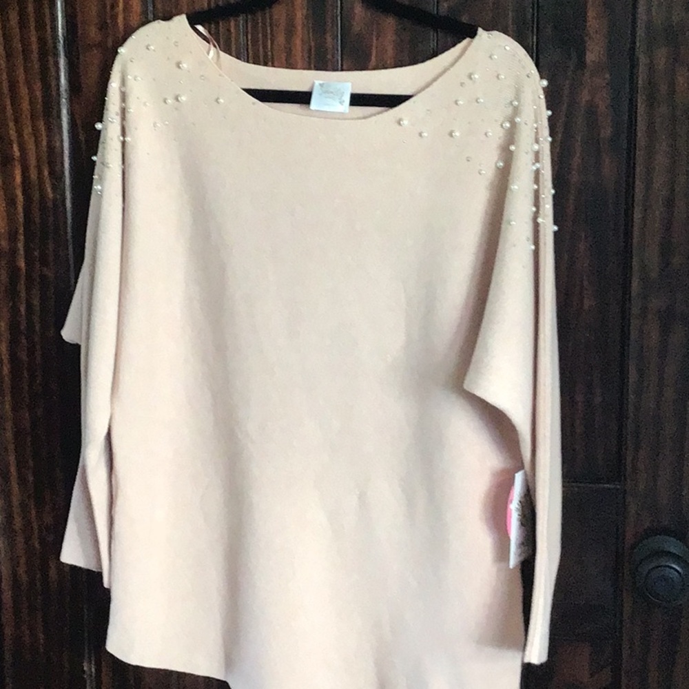 Siren Lily size L long sleeve maternity sweater. NWT